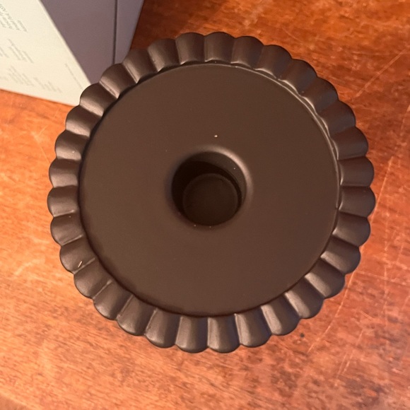 🆕 2 available- PartyLite Golden Amber Global Fusion Pillar Candle Holder NIB - Picture 3 of 12